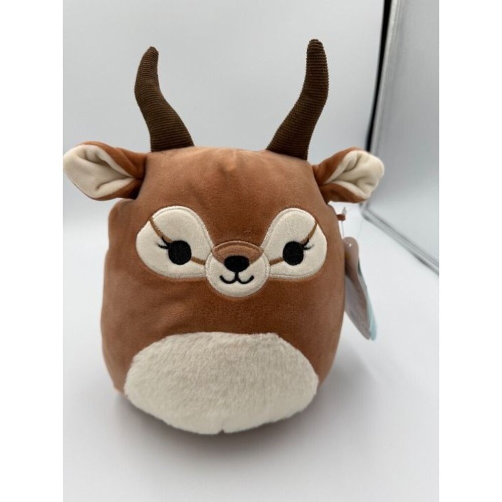 Squishmallows Adila the Antelope 8" Plush Toy Soft Exotic Animal Squad Brand New